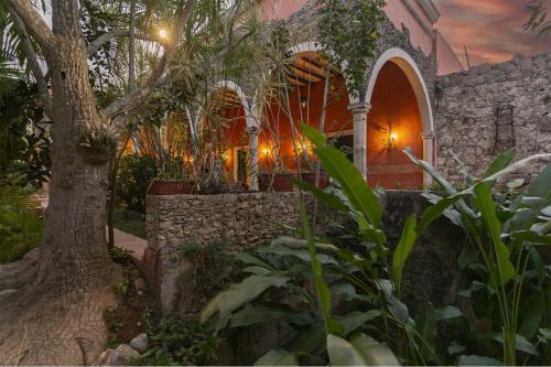 Viesnīcas āriene, Hacienda Sacnicte in Izamal