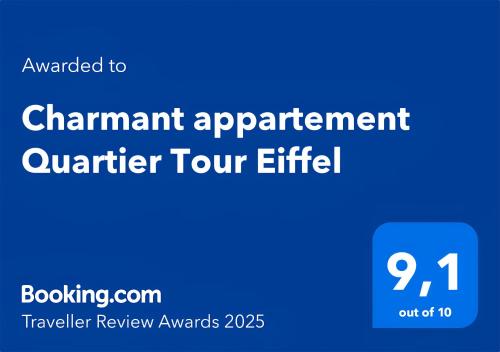 Charmant Appartement Quartier Tour Eiffel Free Netflix - image 10
