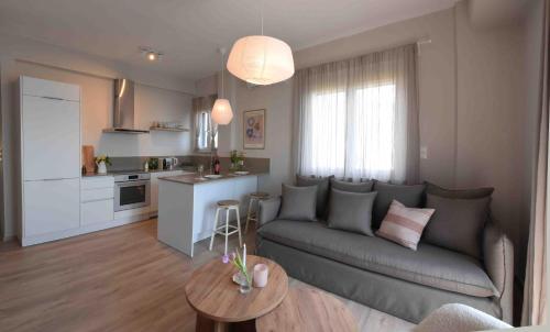 кухня, Blue Nights Apartments Eretria in Евбея