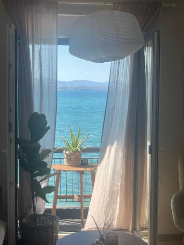 Вид, Blue Nights Apartments Eretria in Евбея