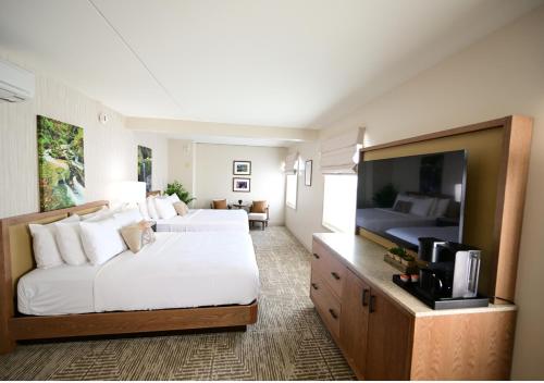 2 queen beds