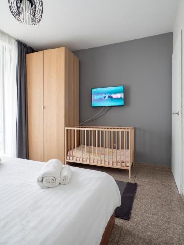 Modern Apartment with Parking next to Bulgaria Mall, Sofie (fotografie 5)