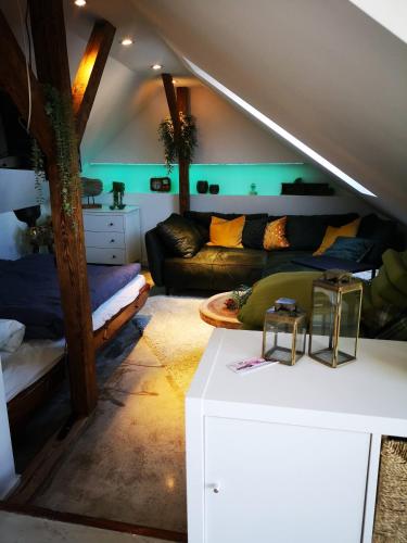 Ferienwohnung mit Rheinblick