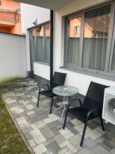 陽台/露台, Mirabell Apartments in 沙瓦