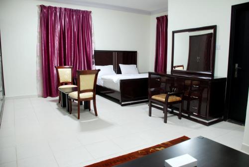 1 double bed
