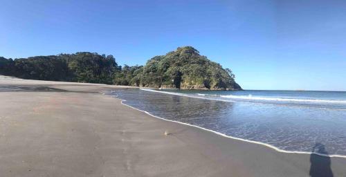 Strand, Medlands Beach Bach in Great Barrier Island
