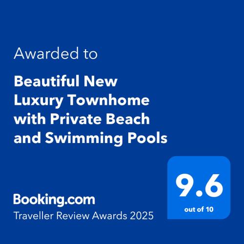 Beautiful New Luxury Townhome with Private Beach and Swimming Pools in Ruskin, USA