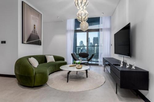 Waves - Tranquil Waterfront Living 2B Retreat With Balcony, Dubaï