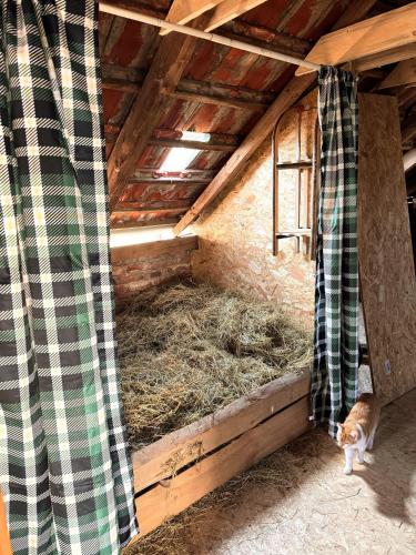 Bett im Heu-Koje mit Schlafsack Free WiFi in Hausbreitenbach, Deutschland