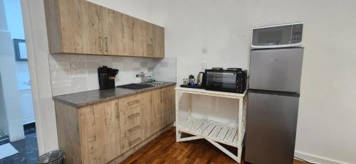 廚房, Carrington Guesthouse in 金伯利