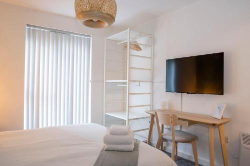 Modern Bright Apt in Salford with Private Parking, Manchester (fotografie 4)