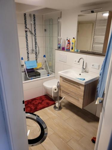 Fürdőszoba, Fereinwohnung mit 5 Schlafzimmern in Schlitz