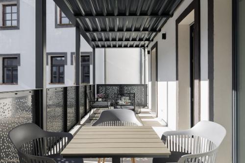 Balcony/terrace, River Apartments in Mlada Boleslav