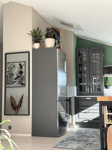 Cocina, Apartment close to central city in Suburbs