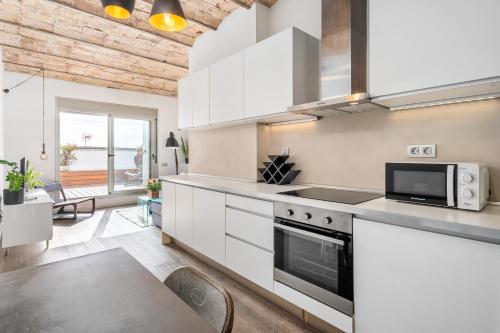 Barcelona Bliss 1br Haven W Terrace In Gracia, Barcellona (foto 8)