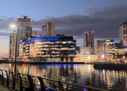 Modern High-Rise Flat in Media City! 2 Beds, 2 Baths, Manchester (fotografie 10)