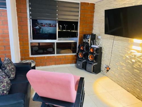 comfortable apartment with a homey atmosphere
