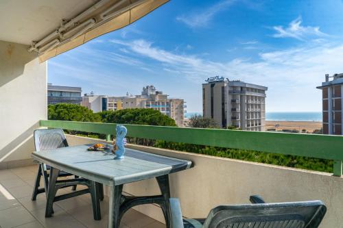 Enjoy the sea view from our spacious balcony