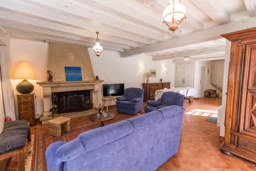 Le clos bleu in Roquefort