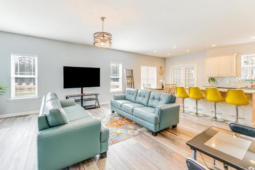 4 Mi to Beach Frankford Home with Game Room