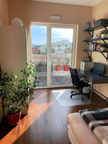 Stylish penthouse apartment with large balcony, Frankfurt nad Menem (zdjęcie 7)
