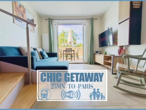 25 min from Paris center - Parking & quiet area - Location saisonnière - Montmagny