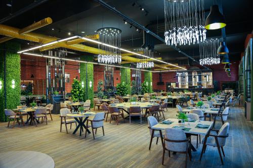 Restaurant, Gabala Bless Hotel Cottage in Gabala