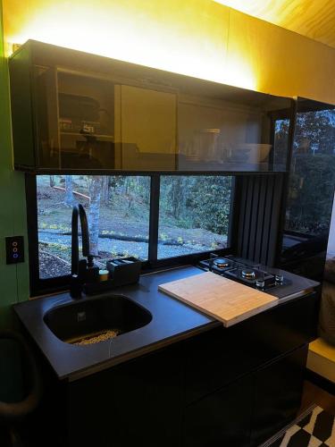 Minimalist Tiny House in Nature, El Retiro
