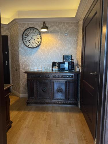 Konyha, President Apartments by WarsawResidence Group near Arkadia Bevásárlóközpont