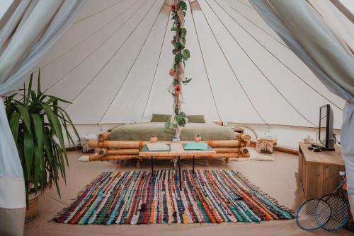 Shaka Belgium Tipi gîte à louer Broekhuizen