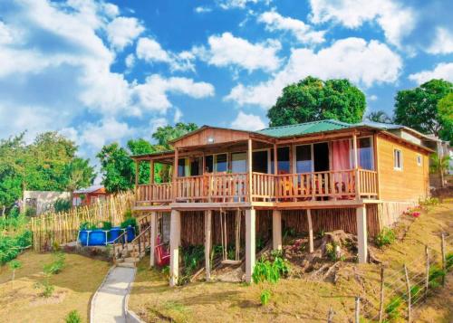 A szálláshely kívülről, Natural Retreat with Jacuzzi and Stunning Views in Vista al Valle in Y Griega