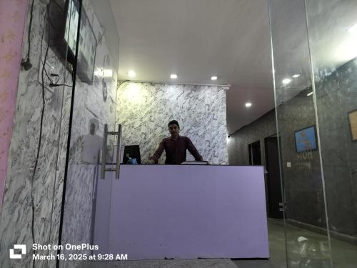 Lobby, Hotel DownTown Palace in Dwarka