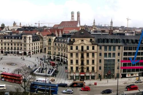 Munich Top Place direkt am Karlsplatz - Stachus 70 qm mit 2 Schlafzimmer Apartment Mila, Mnichov (fotografie 7)