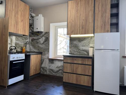 ห้องครัว, Apart-Hotel IGORIVSKA in โปดิลสกี