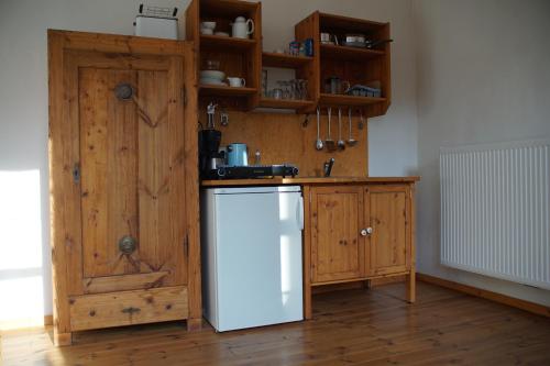 廚房, Pension zum Hirschstein in 格賴茨