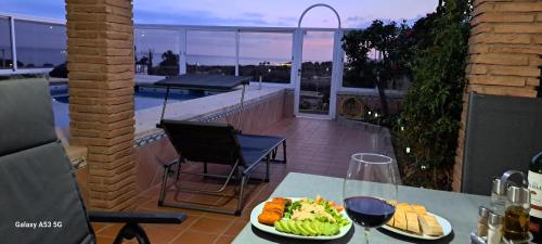 Erkély/terasz, Villa Bella Vista in San Juan de los Terreros