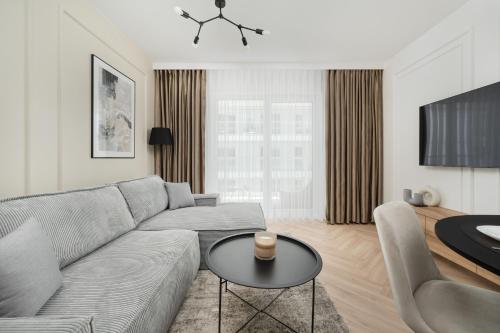 Stylowy Apartament z Balkonem i Wanną by Noclegi Renters, Breslau (Foto 6)