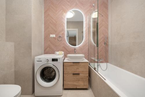 Stylowy Apartament z Balkonem i Wanną by Noclegi Renters, Breslau (Foto 4)