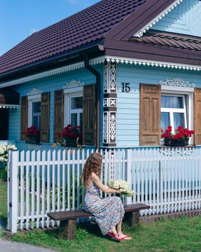 . Błękitny Domek- dom i dwa oddzielne apartamenty