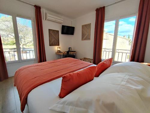 1 double bed