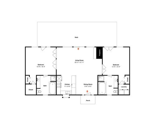 Above and Beyond 2 Bedrooms Sleeps 6 Private Amazing View Hot Tub - main image