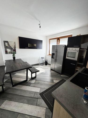 廚房, Duplex Schlafzimmer in Haus in 於利希