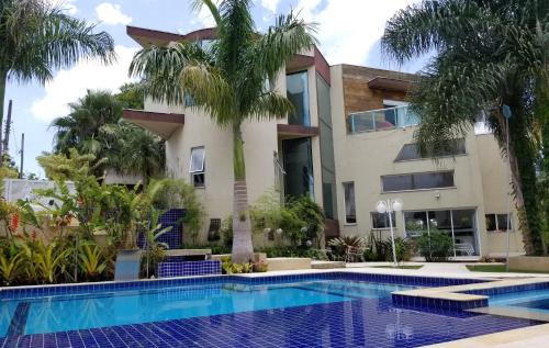 Peldbaseins, Casa residencial exclusiva em condomínio (Casa residencial exclusiva em condominio) in Vargem Grande Paulista
