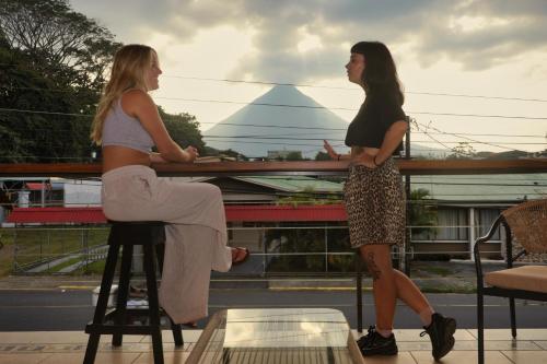 Балкон/тераса, Ceiba Hostel in Ла Фортуна