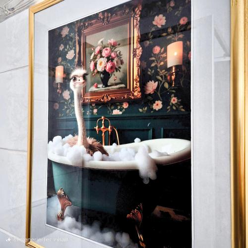 浴室, 海恩奇利茲蘭德酒店 (Kyritzer Landhotel Heine) in 基里茨