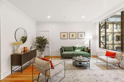 Stunning 1BR Apt in Heritage Hotel by Zodiak Stays, Auckland (Foto 10)