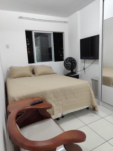 Apartamento Dois Quartos - Garagem - Localização excelente em Brotas – khách sạn tại Brotas