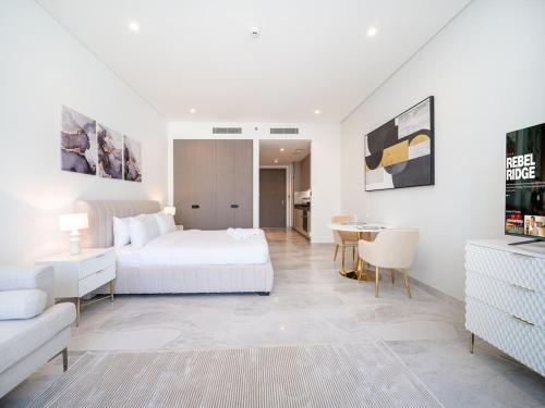Stunning Studio With Full Burj Khalifa View, Dubái (foto 3)