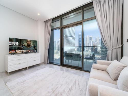 Stunning Studio With Full Burj Khalifa View, Dubái (foto 10)