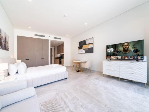 Stunning Studio With Full Burj Khalifa View, Dubái (foto 6)